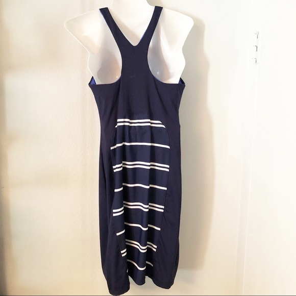 Athleta Color block Sport Racerback Dress - Picture 3 of 5